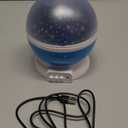 Night Light for Kids, Kids Night Light Nebula 360 Degree Rotation - 4 LED Bulbs 12 Light Color Star Projector Changing with USB Cable, Romantic Gifts for Men Women Children (Blue)