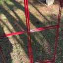 red fence, Size 45×18 Inch , 4 Pack 