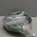 WANGYUANJI Carbon Steel Wok Pan with Lid, 12.6" Hammered Stir Fry Pan, Thickened Heavy Duty Flat Bottom Wok for Electric, Induction & Gas Stoves, Detachable Wood Handle, No Chemical Coating (Black)