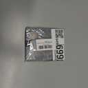 Lanyani Minimalist Fabric Wallet Bifold RFID Blocking (Black and Blue)