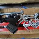 DEXSO Engine Support Bar 1100 Lbs Capacity Engine Transverse Bar Engine Hoist 2 Point Lift Holder Hoist Dual Hooks, Engine Hoist for Home Garages & Auto Repair Shop