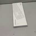 Computer Keyboard Wired, Typewriter Style, Plug Play USB Keyboard with Large Number Pad, Caps Indicators, Foldable Stands, Full Size Wired Keyboard for Windows PC Laptop (Green Colorful)