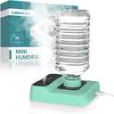 Portable Humidifiers for Travel, Small Mini Humidifier with Auto Shut-Off, Nightlight and Storage Bag for Hotel, Bedroom or Office, Plant Humidifier Indoor, MintGreen