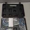 HDLNKAK Outside Micrometer Set, 0-3" Machinist Micrometer, 3 Pcs Machinist Tool Set, 0.0001" Graduation Micrometer Set, Alloy Precision Micrometer, Micrometer Standard Set with Case