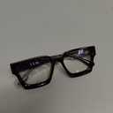 livho Oversized Blue Light Blocking Glasses for Woman  Rectangle Fashion Glasses for Computer, Chic Preppy Frame