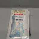 Iridescent Party Streamers Backdrop - GREATRIL Neon Transparent Holographic Tinsel Foil Fringe Curtain for Mermaid/Frozen/Sea/Euphoria/ERAS Party Theme Decorations 3.2ft x 6.5ft 2 PCS