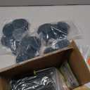 Bakulyor 200pcs Green Artificial Turf Stakes Staples + 200pcs Buffer Washer, 6 Inch 11 Gauge Landscape Staples, Galvanized Lawn Spikes, Heavy Duty Yard Ground Pin for Grass Weed Barrier Sod Fabric