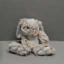 Bunny Microwavable & Weighted Stuffed Animals - 1.5 Lbs Unscented Heating Pad for Period Cramps Pain Relief and Anxiety, Cute Bunny Plush Toys Gifts for Women Girls Adults and Kids by Happy Fuel