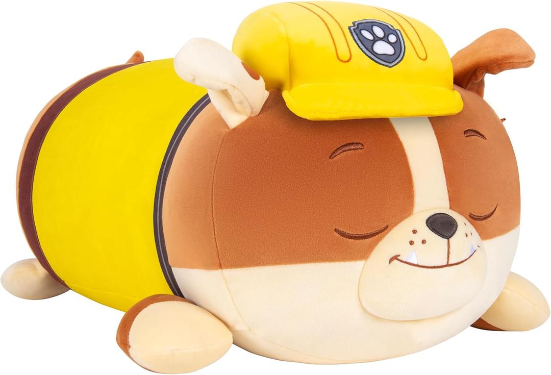 Squishmallows Original Paw Patrol 18in Rubble Sleepamallows Ultrasoft Official Jazwares Plush (Large)