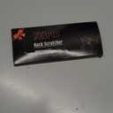 Yeipis 4Pcs Different Back Scratcher Extendable Back Massager Tool with Rubber Handles, Metal Portable Telescoping Back Scratcher, Stocking Stuffers for Men Women Christmas Gift (Black)