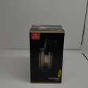 Globe Electric Vintage 1-Light Matte Black Bennett Wall Sconce