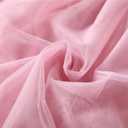 Niyage Toddler Girls Tulle Princess Party Dress Baby Elegant V-Back Lace Flower Girl Dresses (5-6 Years, Knee-pink)