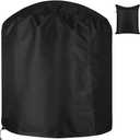 Gas Grill Barbecue Cover Skyour Waterproof BBQ Gas Grill Smoker Cover Sun Heavy Duty Patio Outdoor Gas Barbecue BBQ Grill Covers (XS: 27.3x27.3in)