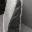 Wedge Pillow for Sleeping & Resting, 24"x24"x10" Memory Foam Cushion with Grey and White Patterned Polyester Cover, Ideal for Bedroom & Living Room  Comfortable Support for Adults