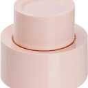 Goodluck 200PCS Disposable Pink Plastic Plates, Heavy Duty Disposable with 100 10.25 inch and 100 7.5 inch Dessert Plates for Party, Wedding, Baby Shower, Valentines