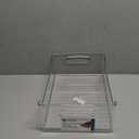 iDesign Stackable Storage Bin with Handles for Pantry or Fridge, Clear, Made in USA