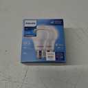 Philips LED Basic Frosted Non-Dimmable A19 Light Bulb - EyeComfort Technology - 800 Lumen - Soft White (2700K) - 10W=60W - E26 Base - Indoor - 2-Pack