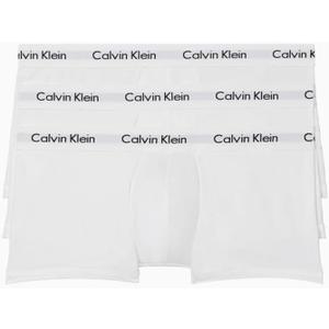 Calvin Klein Men's Cotton Stretch 3-Pack Low Rise Trunks (Medium)
