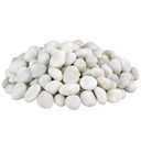 40lbs White River Rocks, 1-2 Inch Natural Pebbles for Plants, Hand-Picked Premium Stones for Landscaping and Garden Design, Fish Tank, Flower Pots, Pathways and Backyard
