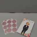 Floral Bridal Shower Games - Who Has The Groom Scratch Off Celebrity Cards Tickets for 48 Guests - Funny Bachelorette Party Games Ideas - Rose Gold White