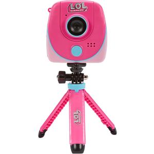 LOL Surprise HD Studio Camera, High-Definition Camera for Photos and Videos, Green Screen for Special Effects and Backgrounds, Flip-Out Selfie Camera, Selfie Stick, Auto Timer, Tripod, Gift Ages 6+