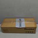 5-Tier Bamboo Ladder Shelf, Farmhouse Style Blanket Ladder, Rustic Decorative Ladder with 4 Removable Hooks, Brown