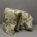 Secgo California King Quilt Size - 100% Cotton Oversized California Comforter Set Green Bedding Sets (120 * 110 Inch) with 2 Pillow Shams, Patchwork Reversible Lightweight Bedspread (Sage)