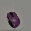 TECKNET Wireless Mouse, 2.4G Ergonomic Optical Mouse, Computer Mouse for Laptop, PC, Computer, Chromebook, Notebook, 6 Buttons, 24 Months Battery Life, 2600 DPI, 5 Adjustment Levels - Purple