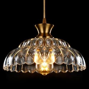 Glass Pendant Lights Kitchen Island, 11.8" Vintage Lighting Glass Light Fixtures Brushed Gold Modern Glass Chandelier Hanging Ceiling for Dining Living Room Restaurant Bedroom Foyer Entryway (12in/1PC)