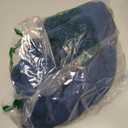 BLENCOT Womens Turtleneck Long Sleeve Elasticity Chunky Cable Knit Pullover Sweaters Jumper (X-Large, Solid Peacock Blue)