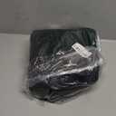 Prite Corduroy Tote Bag for Women Large Shoulder Bag with Zipper and Pockets for College Work Travel Shopping (Black)