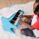 Melissa & Doug Learn-to-Play Piano with 25 Keys and Color-Coded Songbook - Blue