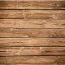 Buryeah Wooden Backdrop Wall Brown Wood Fabric Background Polyester Rustic Photo Backdrop for Photoshoot Baby Shower Wedding Party Photography Supplies, (8 x 6 ft)