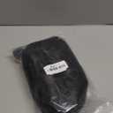 Mens Black Mullet Wig Long Curly Black Wig 70s 80s Rocker Star Punk Hair Heat Resistant Synthetic Cosplay Costume Party