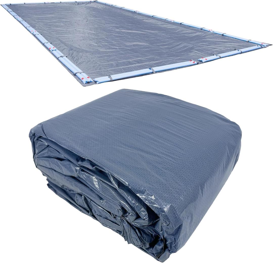 Pool Mate 18 x 36 ft Basic Value Line Winter Pool Cover for Inground Pools, 41' x 23'