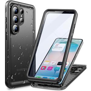 Cozycase Top Waterproof Case for Samsung Galaxy S26 Ultra - Built-in Screen & Camera Protector Heavy Duty Rugged Full Body 360 Military Grade Hard Cover S 26 Ultra Water Shock Dust Proof Black Case