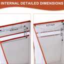 Foldable Storage Boxes with lids,Waterproof Tissue Box Holder with Storage,Multipurpose Toy Storage BoxSturdy Magazine containers (Beige)