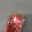 5 Pack 2.36 x 3.54 Inch Acrylic Fridge Magnetic Picture Frames, Colorful Scalloped Clear Polaroid Frames, Double-Sided Magnet Photo Holder for Instax Mini and Wallet Size Photos (Light)