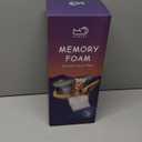 Pain Relief Cooling Pillow for Neck Support Adjustable Cervical Pillow Side Sleeping Memory Foam with Super Soft and Cooling Satin Pillowcase Grey