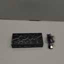 Netzu Alarm Clocks for Bedrooms, Digital Clock with Date Temperature and Weekday, Manual DST, Snooze, 2 Alarms, 4 Volumes for Living Room Home Bedside Desk (Black)