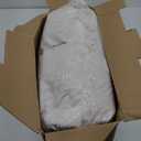 Cozy Bliss Faux Fur Throw Blanket for Couch, Fuzzy Soft Plush Thick Bubble Blanket for Sofa Bedroom Living Room, 60 * 80 Inches Cream White