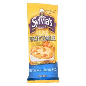 SYLVIAS Mix Cobbler Peach, 9 oz