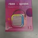 Mini Karaoke Machine for Kids, 2026 TOP Toys Birthday Valentine's Day Gifts Ideas for Girls Ages 4, 5, 6, 7, 8, 9, 10, 12+ Years Old, Portable MP3 Player with 2 Wireless Mics for Family Home Party (Purple)