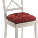 Gripper Non-Slip 15" x 15" Venus Tufted Universal Chair Cushions, Set of 2