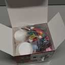 LAHAND 12-Pack Christmas Snowman Crafts Sets for Kids, Modeling Clay Snowman DIY Kit,Christmas Stocking Stuffers for Kids, Perfect for Winter Children's Holiday Party Decoration Gifts