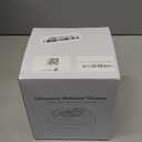 Dental Ultrasonic Retainer Cleaner Machine: 45kHz Dental Cleaning Pod for Denture, Mouth Guard, Night Guard, Aligner, Braces, Toothbrush Head & Jewelry, UV Cleaner with Digital Timer & 4 Modes, White