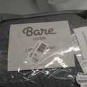 Bare Home Comforter Set - Oversized King - Ultra-Soft - Goose Down Alternative - Premium 1800 Series - All Season Warmth Comforter (Oversized King, Heathered Grey)