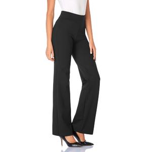 Tapata Women Dress Pants 28"/30"/32"/34" High Waist Stretchy Bootcut Pants Tall, Petite, Regular for Office Business Casual L