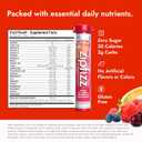 Zipfizz Daily Energy Drink Powder, Fruit Punch, 20 Pack 3-in-1 Sustained Energy, Rapid Hydration, and Essential Vitamins Sugar-Free Electrolyte Powder Contains Vitamin B-12 & Antioxidants