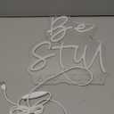 Be still and Know Neon Sign Dimmable Neon Signs for Wall Decor Inspirational LED USB Light Up Sign for Christian Home Decor Jesus Wall Art Bedroom Living Room Be Still And Know That I Am God Gifts